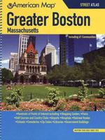 American Map Greater Boston, Massachusetts 1557513775 Book Cover
