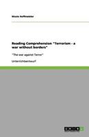 Reading Comprehension "Terrorism - a war without borders": "The war against Terror" 3656132380 Book Cover