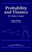Probability and Finance: It's Only a Game! 0471402265 Book Cover