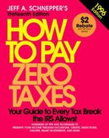 How to Pay Zero Taxes 1996 0070572240 Book Cover