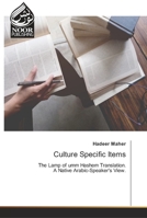 Culture Specific Items 620235237X Book Cover
