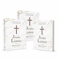 Jesus Listens, 3-pack: Daily Devotional Prayers of Peace, Joy, and Hope (the New 365-Day Prayer Book) 1404117016 Book Cover