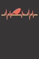 Notebook: Motocross Vintage Retro Heartbeat Gift Dot Grid 6x9 120 Pages 1089102941 Book Cover