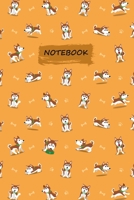 Notebook: Cute Cartoon Siberian Husky Dog Character Blank Lined Journal To Write In For Notes, Ideas, Diary, To-Do Lists, Notepad - Husky Gifts For Husky Lovers And Husky Owners - Best Gifts For Women 1676333126 Book Cover