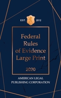 FEDERAL RULES OF EVIDENCE 2020 LARGE EDITION B08M28RBFP Book Cover