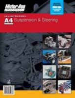 ASE Certification Test Prep - A4 Suspension & Steering Study Guide 1934855634 Book Cover