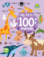 My First 100 Animals Mini Board Book (My First 100 Mini Board Book) 9365696844 Book Cover