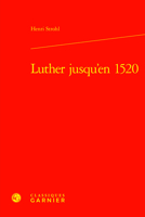 Luther Jusqu'en 1520 (Etudes D'histoire Et De Philosophie Religieuses, 55) 2406162788 Book Cover