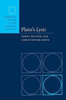 Plato's Lysis 0521103193 Book Cover