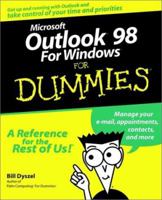 Microsoft Outlook 98 for Windows for Dummies 0764503936 Book Cover