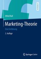 Marketing-Theorie: Eine Einfuhrung 3658021330 Book Cover