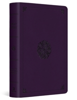 ESV Large Print Bible (Trutone, Lavender, Emblem Design) B0GNMP35C1 Book Cover