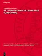 Getriebetechnik in Lehre Und Forschung 311273436X Book Cover