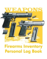 Firearms Inventory Personal Log Book: Black Acquisition & Disposition Book Owners Keep All The Details Of Your Guns In One Place Notebook To Record Your Personal Gun Inventory And Equipment - Acquisit 1673816975 Book Cover