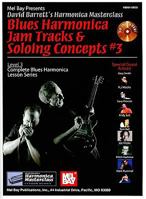Blues Harmonica Jam Tracks & Soloing Concepts #3 [With CD (Audio)] 0786656662 Book Cover