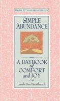Simple Abundance: A Daybook of Comfort and Joy 0446729027 Book Cover