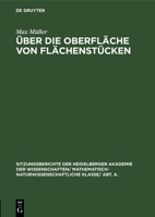 �ber die Oberfl�che von Fl�chenst�cken 3111046109 Book Cover