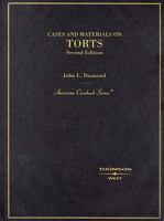 Cases and Materials on Torts (American Casebook Series and Other Coursebooks) 0314211160 Book Cover