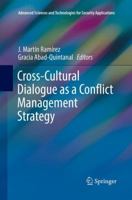 Cross-Cultural Dialogue as a Conflict Management Strategy 3319772309 Book Cover