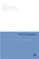 Word Grammar 0826486452 Book Cover