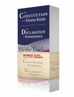 Constitution of the United States and The Declaration of the Independence (10 Pack) (Shrinkwrapped) 1631587404 Book Cover