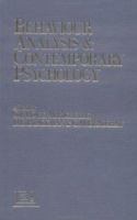 Behaviour Analysis and Contemporar 0863770258 Book Cover