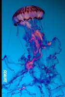 SEA LIFE: 6x9 120 page lined paperback notebook exercise book - beautiful Jellyfish, underwater, ocean notebook for school or creative writing 1694694755 Book Cover