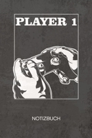 NOTIZBUCH A5 Dotted: Konsolen Gamer Notizheft GEPUNKTET 120 Seiten - Konsolero Notizblock Spieler 1 Skizzenbuch - Games Geschenk f�r Gamer Nerd Geek 1710267143 Book Cover