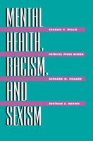 Mental Health, Racism and Sexism 0748403922 Book Cover