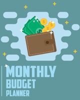 Monthly Budget Planner: Expense tracker bill organizer notebook to manage personal finance (140 pages 8 x 10'') Finance Journal planning workbook 1671255100 Book Cover