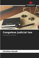 Congolese judicial law 6209328342 Book Cover