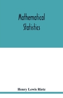 Mathematical statistics 9354018890 Book Cover