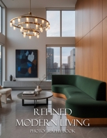 Refined Modern Living Photography Book: Elevate Your Space With Stunning Contemporary Interior Scenes B0GR8C4CFT Book Cover