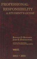 Professional Responsibility: A Student's Guide 0314926909 Book Cover