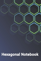 Hexagonal Notebook: Hexagonal Graph Paper Composition Notebook For Organic Chemistry and Biochemistry - Small Hexagons -  Journal to Write In Ideas (1/4, 6" x 9", 120 pages) (Volume 2) 169578457X Book Cover