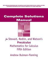 Complete Solutions Manual for Stewart, Redlin, and Watson's Precalculus Mathematics for Calculus, 5th Edition 0534493165 Book Cover