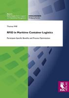 Rfid in Maritime Container Logistics 3844100814 Book Cover