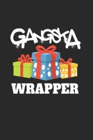 Notebook: Pun Hiphop Christmas Gifts Gangster 120 Pages, 6X9 Inches, Blank 1677427442 Book Cover