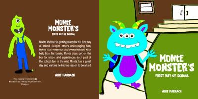 Monte Monster's First Day of School 1960147633 Book Cover