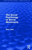 The Social Psychology of Social Movements 0415718554 Book Cover
