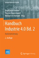 Handbuch Industrie 4.0 Bd.2: Automatisierung 3662532476 Book Cover