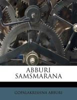 ABBURI SAMSMARANA 117537668X Book Cover