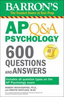 Barron's AP Q Psychology: 600 Questions and Answers 1438012616 Book Cover