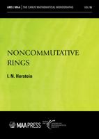 Noncommutative Rings 1470456052 Book Cover