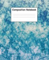Composition Notebook: Iced Blue Art 1691186457 Book Cover