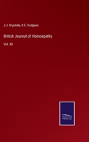 British Journal of Homoepathy: Vol. XX 3375031793 Book Cover