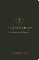 KJV Pocket New Testament with Psalms and Proverbs, Olive Leathertouch B0GZ94XLK9 Book Cover