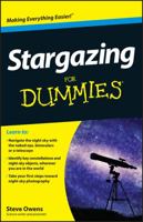 Stargazing For Dummies 1118411560 Book Cover