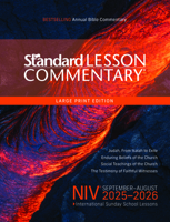 NIV® Standard Lesson Commentary® Large Print Edition 2025-2026 0830787658 Book Cover