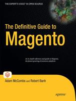 The Definitive Guide to Magento 1430272295 Book Cover